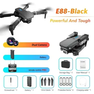 Mini Foldable Drone with 1080P HD Camera FPV Quadcopter for Kids & Beginners – Black