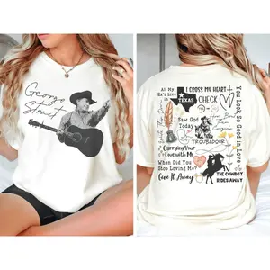 Vintage George Strait T-Shirt, George Strait Shirt With Popular Songs, George Strait Country Music Shirt, Vintage Classic Old Country Music Shirt, Unisex Cotton Graphic Shirt Sweatshirt, Hoodie, Comfort Colors
