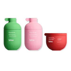 Isima Repair+Hydrate Wash Day System For Curls And Waves Isima Repair+Hydrate Wash Day System For Curls And Waves