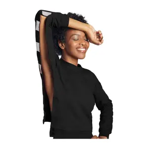 Slick Chicks Accessible Crew Neck Sweatshirt - Black