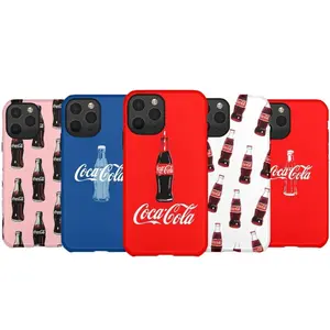 Coca Cola Phone Case Soft Drink Glossy Phone Case For IPhone 17-11, Pro Max, Pro Plus, and Samsung S26-23 Safety Case