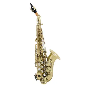 Slade High Saxophone Bb Tune Brass Tube Carved Design, Slade Cloth Box Included, Premium Musical Instrument Accessory