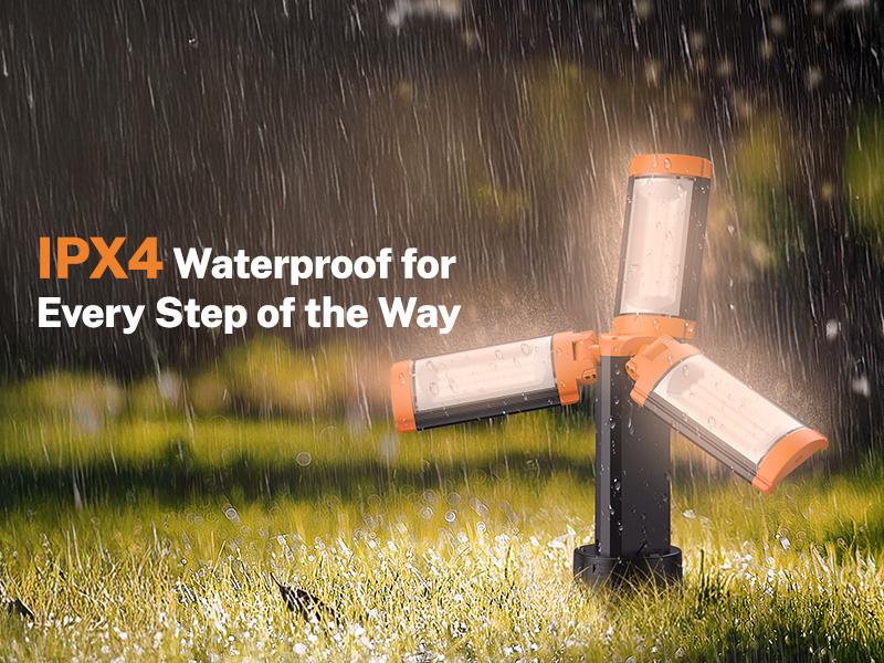 OGERY Rechargeable 10000mAh Camping Light with Detachable Tripod ( 1.75 to 6.5 Feet ), 2200 Lumens Cordless Dimmable Work Light & Emergency Light Outdoor Hiking Gear OGERY Rechargeable 10000mAh Camping Light with Detachable Tripod ( 1.75 to 6.5 Feet ), 2200 Lumens Cordless Dimmable Work Light & Emergency Light Outdoor Hiking Gear