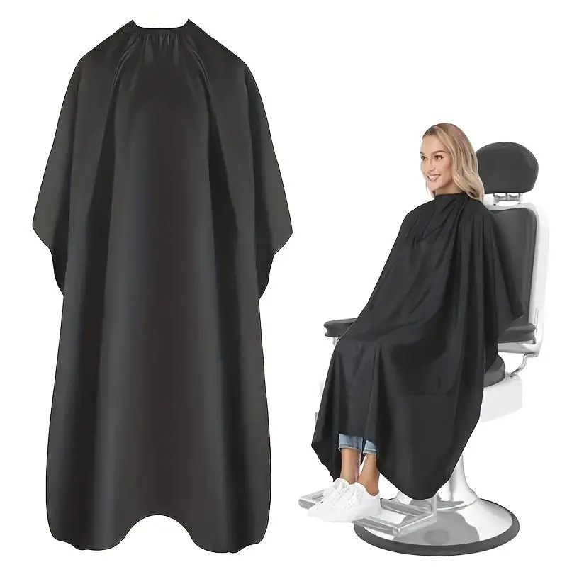 Professional Barber Cape, Durable Comfortable Hairdressing Apron, Heatless Styling Tool for Salon, Barber Shop & Hairdresser, Haircare