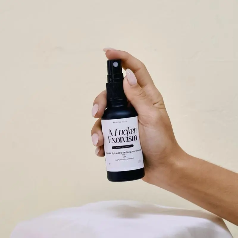 A Fucken Exorcism Aura & Room Spray - Herbal Essential Oil for Aura and Room Fragrance