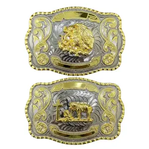 Premium Mexican Vaquero Buckle Collection: Gold Eagle & Cowboy Prayer Designs - Authentic Heavy Duty Western Hebillas for Men - Perfect Heritage Gift for Paisanos