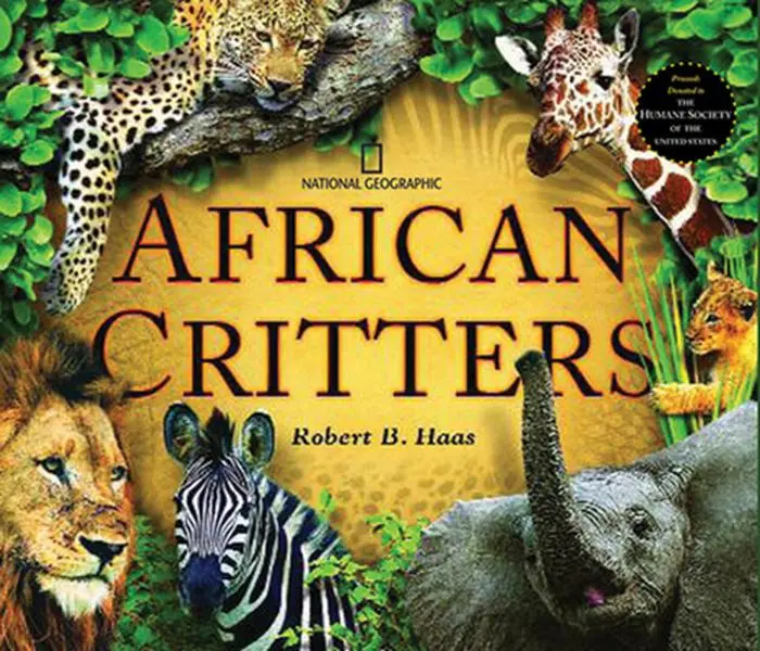 USED Book - African Critters by Haas, Robert B. (Hardcover) - english