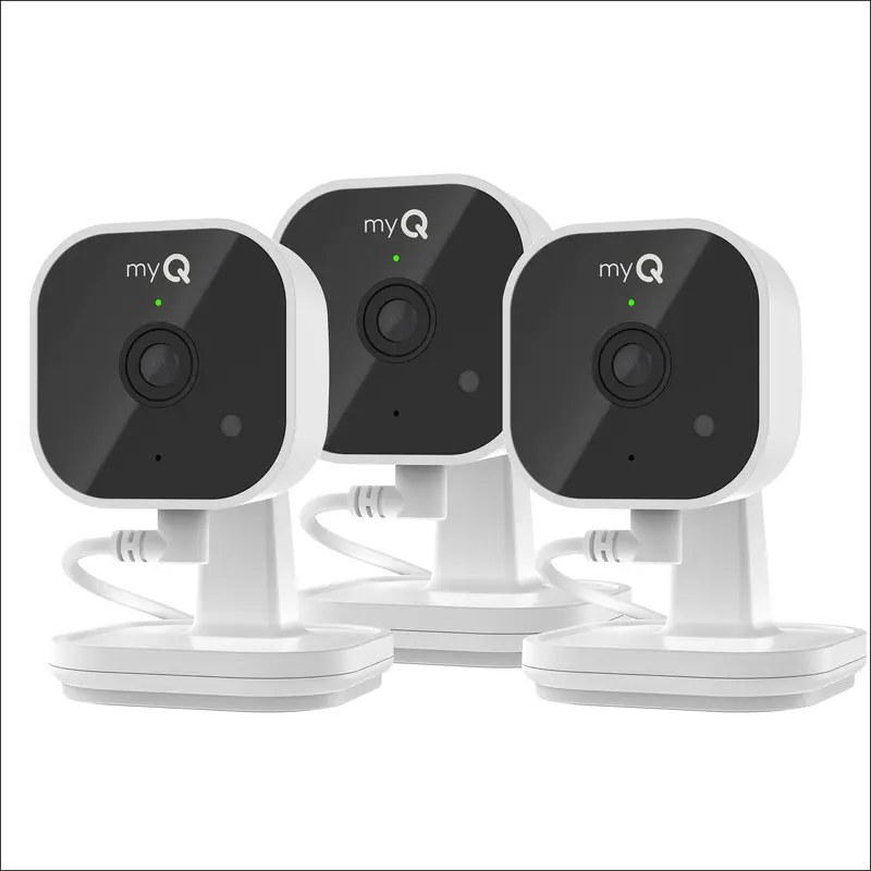 myQ Smart Indoor Camera Gen 2 - 3-pack