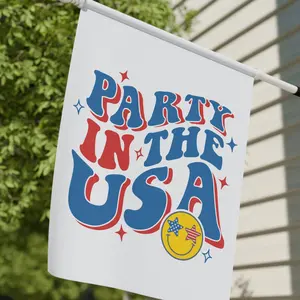 Party In The Usa Decor 4Th Of July Flag, Fourth Of July Flag, Independence Day Flag, July 4Th Garden Flag, Independence Day Decoration 45807 143