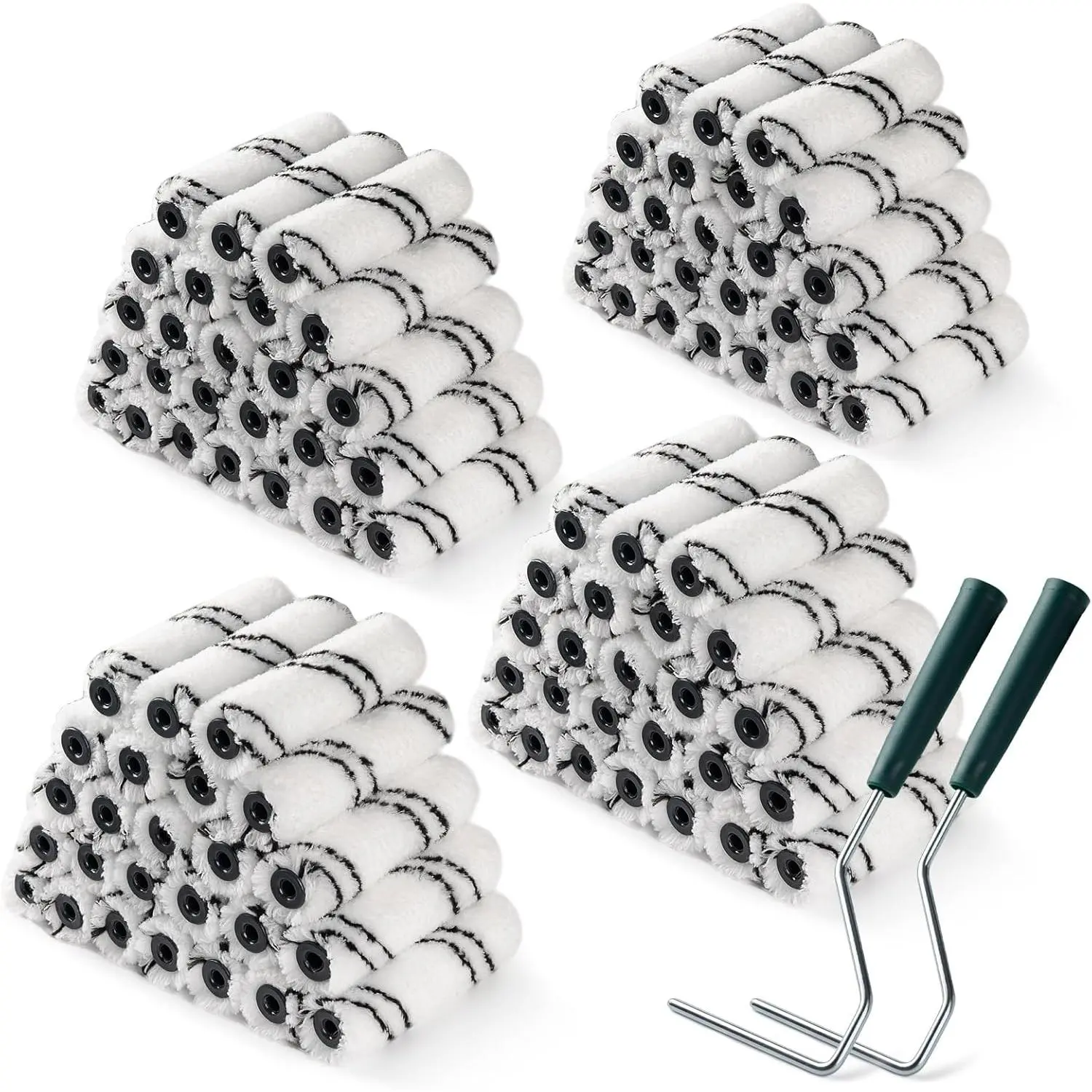 4 inch paint roller 100 pack