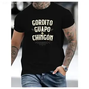 Summer t Shirts Chubby, Handsome and Awesome - Funny Mexican T-Shirt