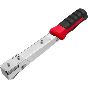 SNAPFIXMATE Staple Machine, Hammer Tacker with Ergonomic Handle Alloy Steel Staple Machine for Upholstering for Wood, Crafts, Carpentry, Interior Decoration