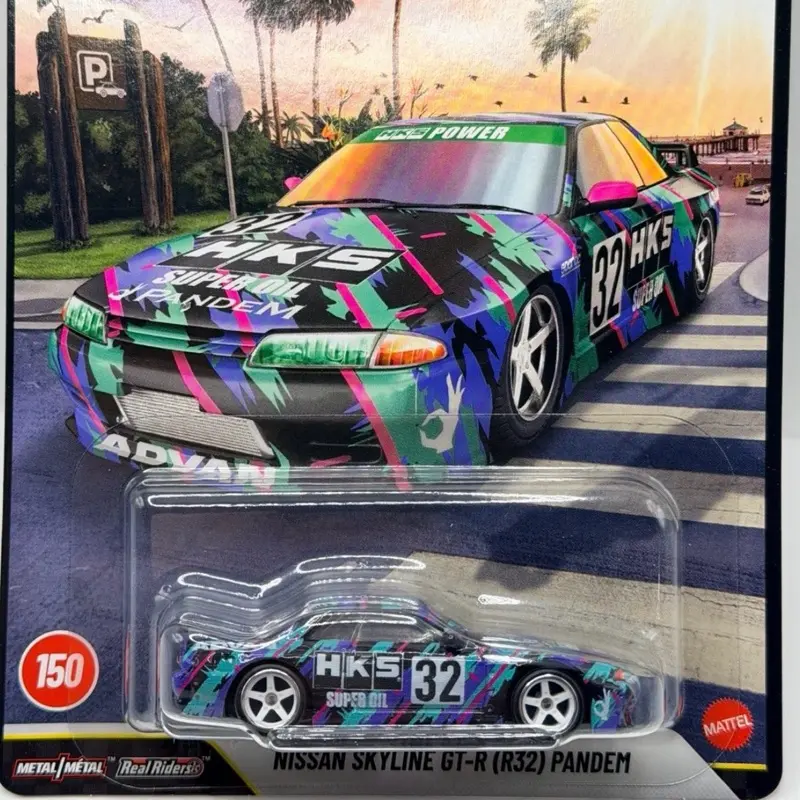 Hotwheels boulevard hks skyline r32