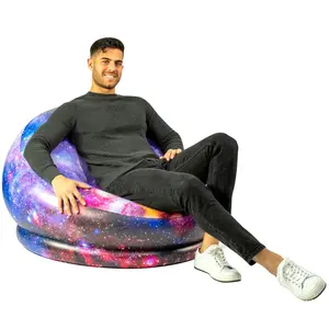 Inflatable Chair Illuminated Galaxy Air Candy