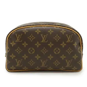 Pre-owned Louis Vuitton Canvas Tote Bags Monogram Toiletry Pouch