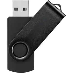 USB Flash Drive, 8GB USB 2.0 Rotatable Memory Stick Date Storage Pendrive Thumb Drives