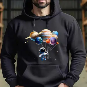 Astronaut Planets Shirt/Sweatshirt/Hoodie – Funny Space Graphic Tee for Adults, Astronomy Gift Top