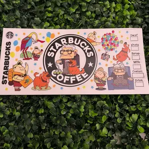Up Coffee Cup Wrap