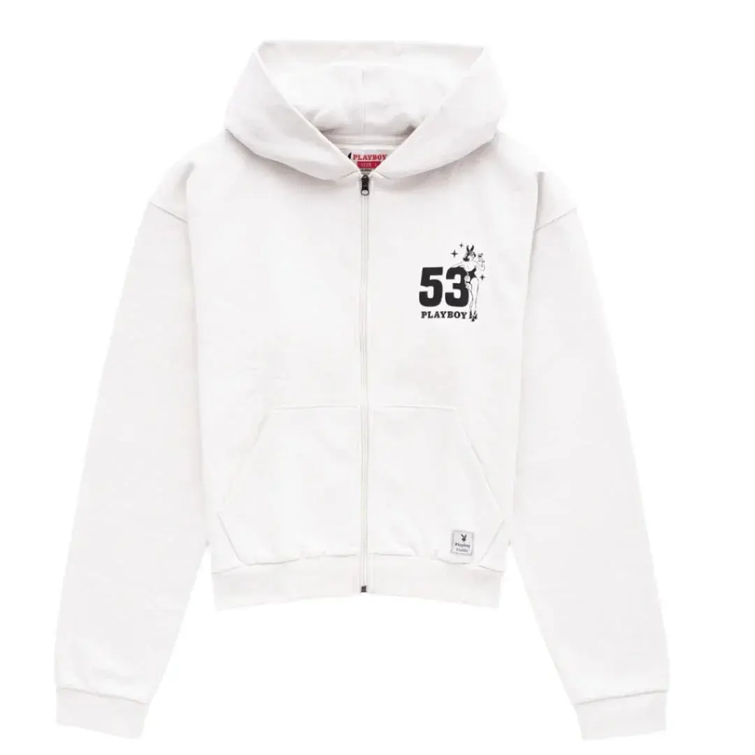 Playboy 53 Zip Up Hoodie - TikTok Shop