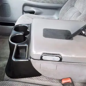 Matte Black Center Console Cup Holder Fit For 2003-2012 Dodge Ram 1500 2500 3500