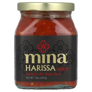 Mina Harissa, Moroccan Red Pepper Sauce, Spicy, 10 oz (283 g)