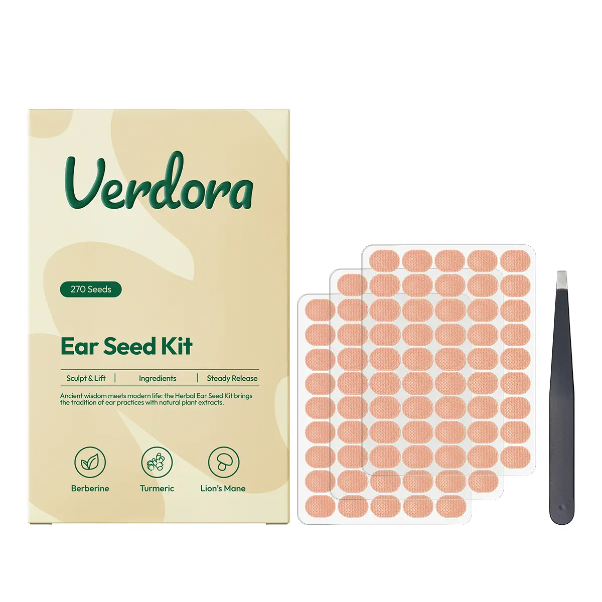 Ear Seed kit, daily use, Massage Ear stickers