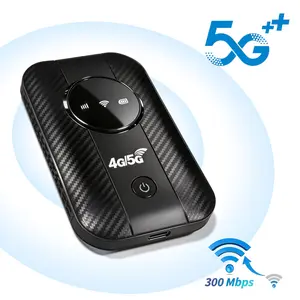 5G/4G Mobile WiFi Router,300Mbps,Wireless Router,Connect 10 Devices,Long Lasting Battery,Mobile WiFi Hotspot,Portable WiFi Hotspot for Business/RV/Cruise/Plane,High Speed WiFi