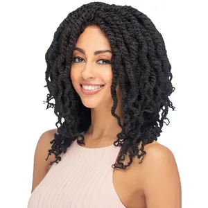 Vivica Fox Afro Soul Puff 100% Human Hair Unprocessed Natural 2X Kinky Bulk - HKAP16