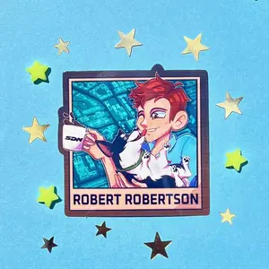 8 Ops Different Dispatch Video Games Stickers, Dispatch Cutest Design Character Stickers Gifts