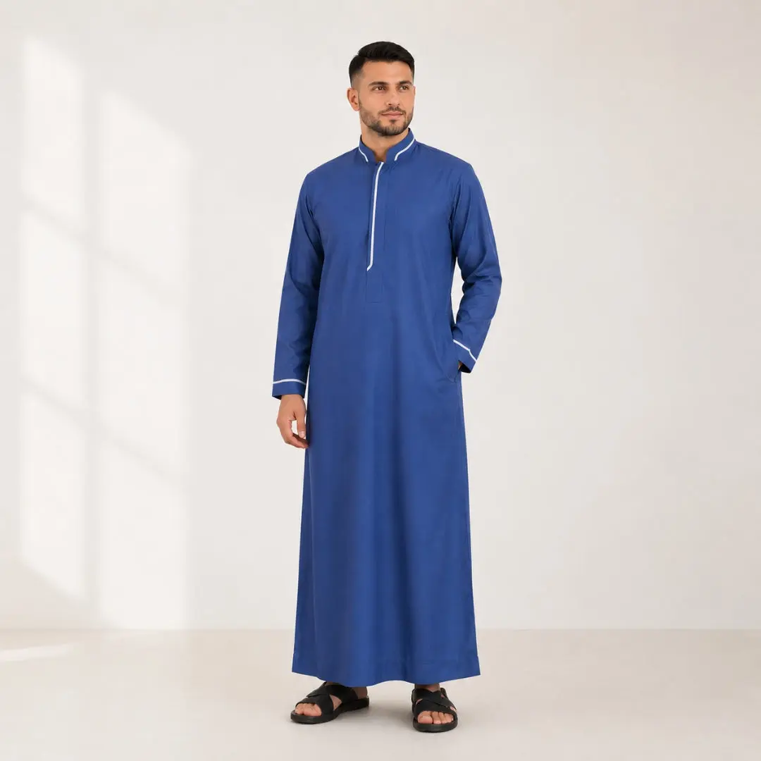 Nova Blue Men’s Thobe - Men