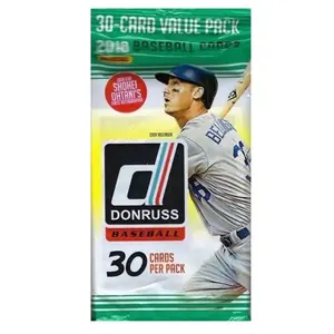 2018 Donruss Baseball 30-Card Fat Pack (Search for Shohei Ohtani Rookies & Autos!)