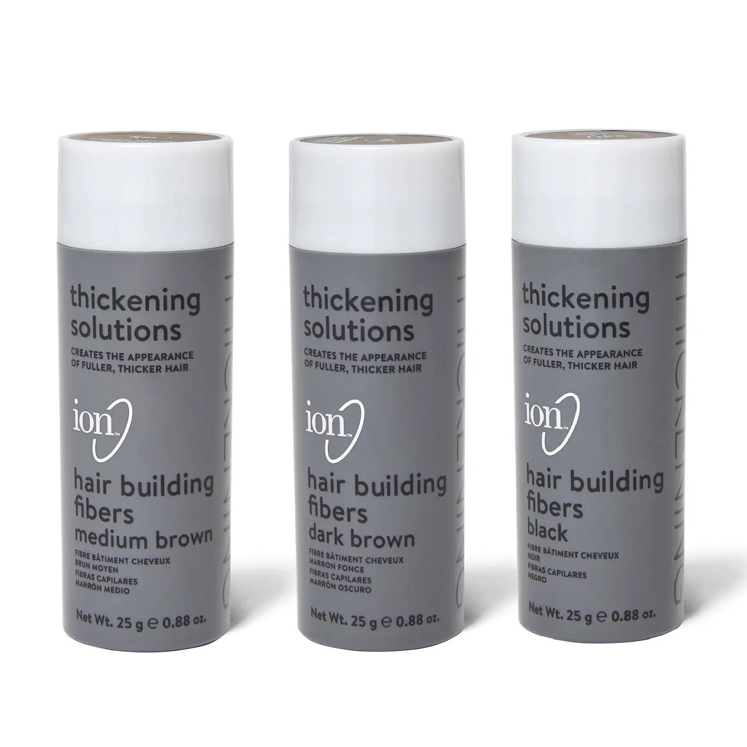 Ion Black Hair Building Fibers