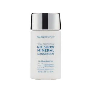 No-Show Mineral Sunscreen Skincare Lightweight Comfort