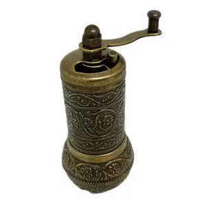 Lavina | Spice/Coffee Grinder Traditional Ottoman Style Copper Bronze Color (10 cm)