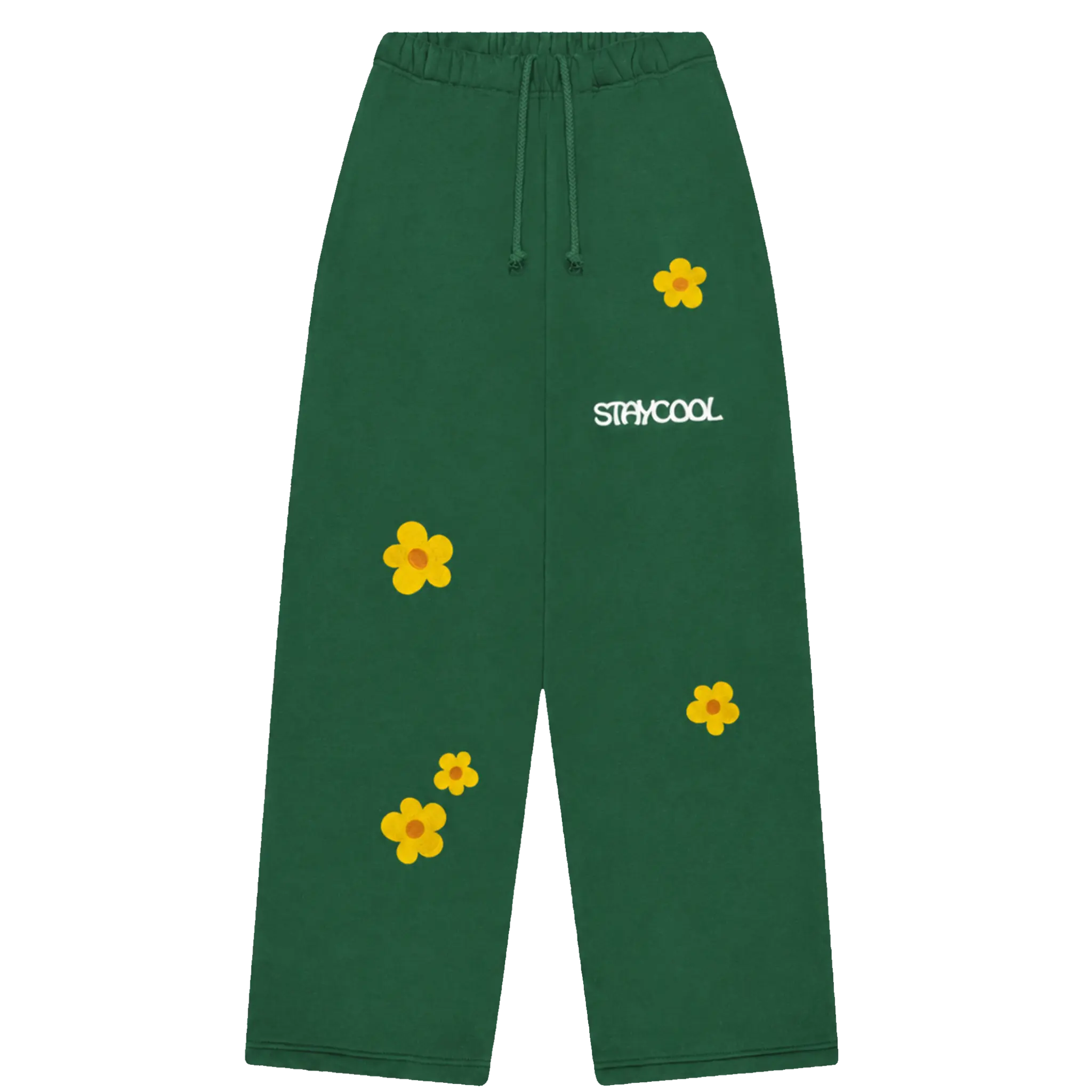 Sunflower Straight Sweatpants (Forest Green)