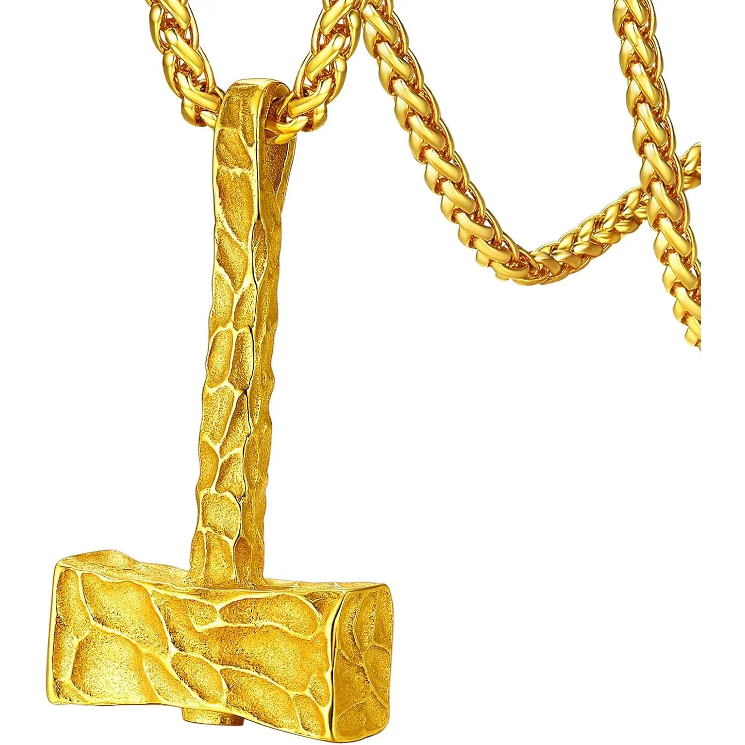 07. Thor Hammer Simple-Gold