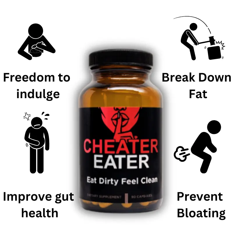 Your daily cheat code to indulge guilt-free, PLUS, maximize healthy food absorption...