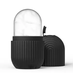 Silicone Face Ice Roller Massager, Facial Skincare Tool, Reduces Puffiness & Improves Skin Texture, Reusable Beauty Accessory, Facial Care Tools