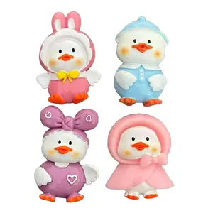 Cute Cartoon Duck Magnet, Kawaii Duck Magnet (4 pcs) Decor Kitchen