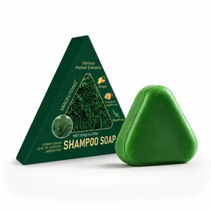 Usman shampoo soap enhances and nourishes hair roots, controls oil, and promotes healthy hair growth