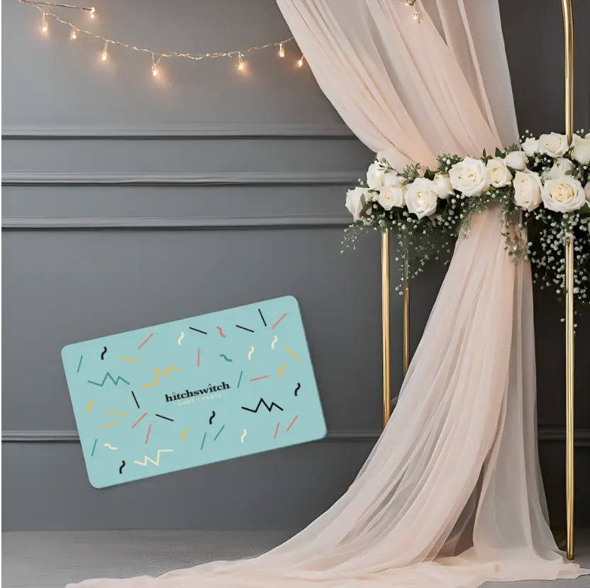 HitchSwitch Platinum Gift Box - Stress-Free Name Change for Newlyweds Bridal Shower Engagement & Bachelorette Parties - Personalized Forms & Passport Photos - Ideal Wedding Bridal Shower Engagement & Bachelorette Party Gift