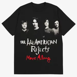 The All-American Rejects Vintage Tour Tee – Y2K Emo Rock Revival 2026