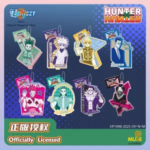 New Genuine Nullset Hunter X Hunter Blind Box Killua Acrylic Stand Keychain Mystery Box Hunter X Hunter Standee Peripherals Toy