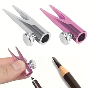 Eyebrow Pencil Sharpener, 1 Count Portable Precision Pencil Sharpening Tool, Ergonomic Design Sharpening Tool for Makeup Enthusiasts, Cosmetic