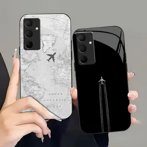 Suitable for [Galaxy A35] high-end phone case🤩，a wide variety of airplane designs are available, offering a sophisticated and minimalist aesthetic，drop-resistant and fingerprint-proof YM99