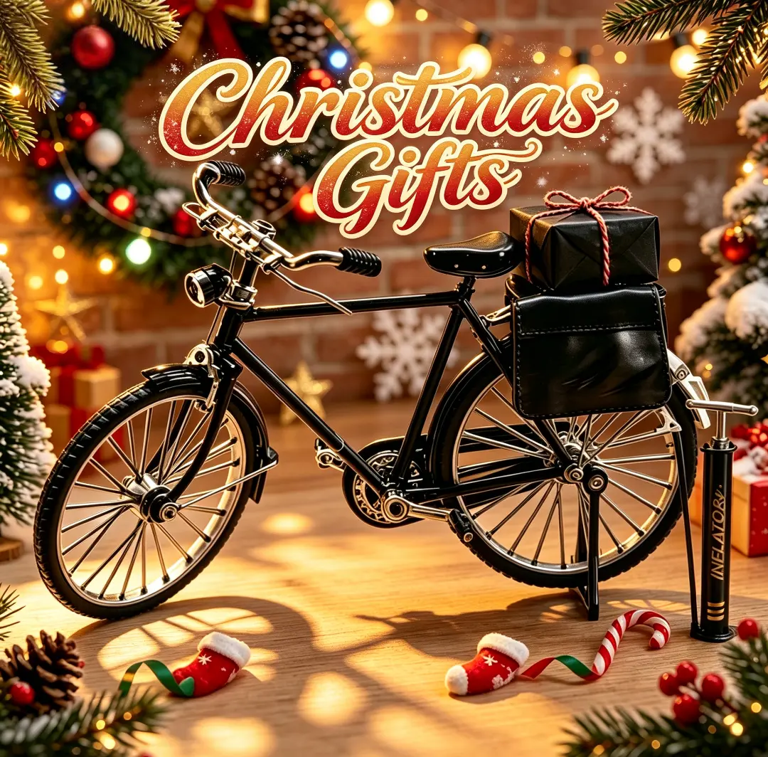 52-Piece Retro Aluminium Alloy Miniature Bicycle Model Tool Kit with Storage Boxes, Collectible Figurine, Brain-Training Hands-On Set, Decor for Collectors, Father’s Day Gift
