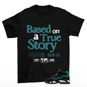 All Cap Sneaker Shirt Black to Match Air Griffey Max 1 Freshwater
