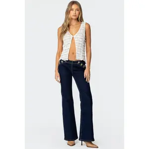 Alison Low Rise Flared Jeans