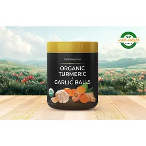 Organic Turmeric + Garlic Balls