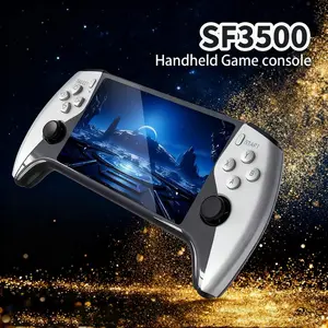 Vintage Simulation Game Console Handheld Sf3500, 5.0 Inch IPS HD Screen, 3000mah Long Battery Life, Classic Games, Portable Controller, Handheld Gaming Console